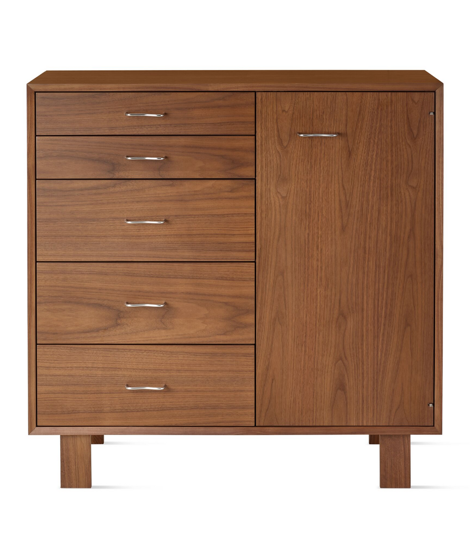 Nelson Basic Cabinet Series - 5-Drawer with Door