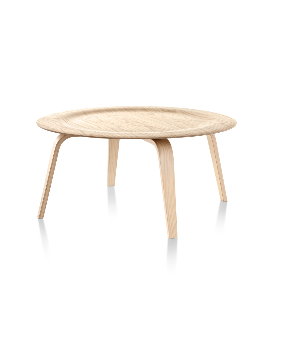 Eames Molded Plywood Coffee Table - Wood Base