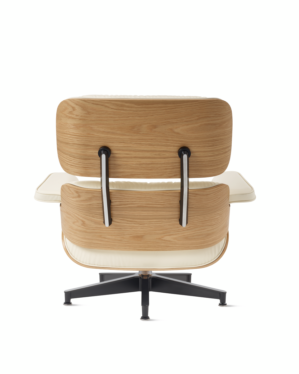 Eames Lounge Chair & Ottoman, Vegan Leather