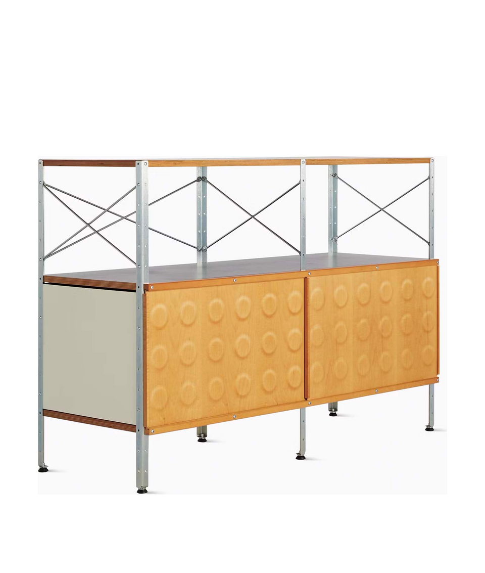 Eames Storage Unit, 2X2 with doors