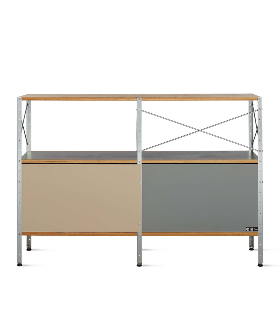 Eames Storage Unit, 2X2 with doors