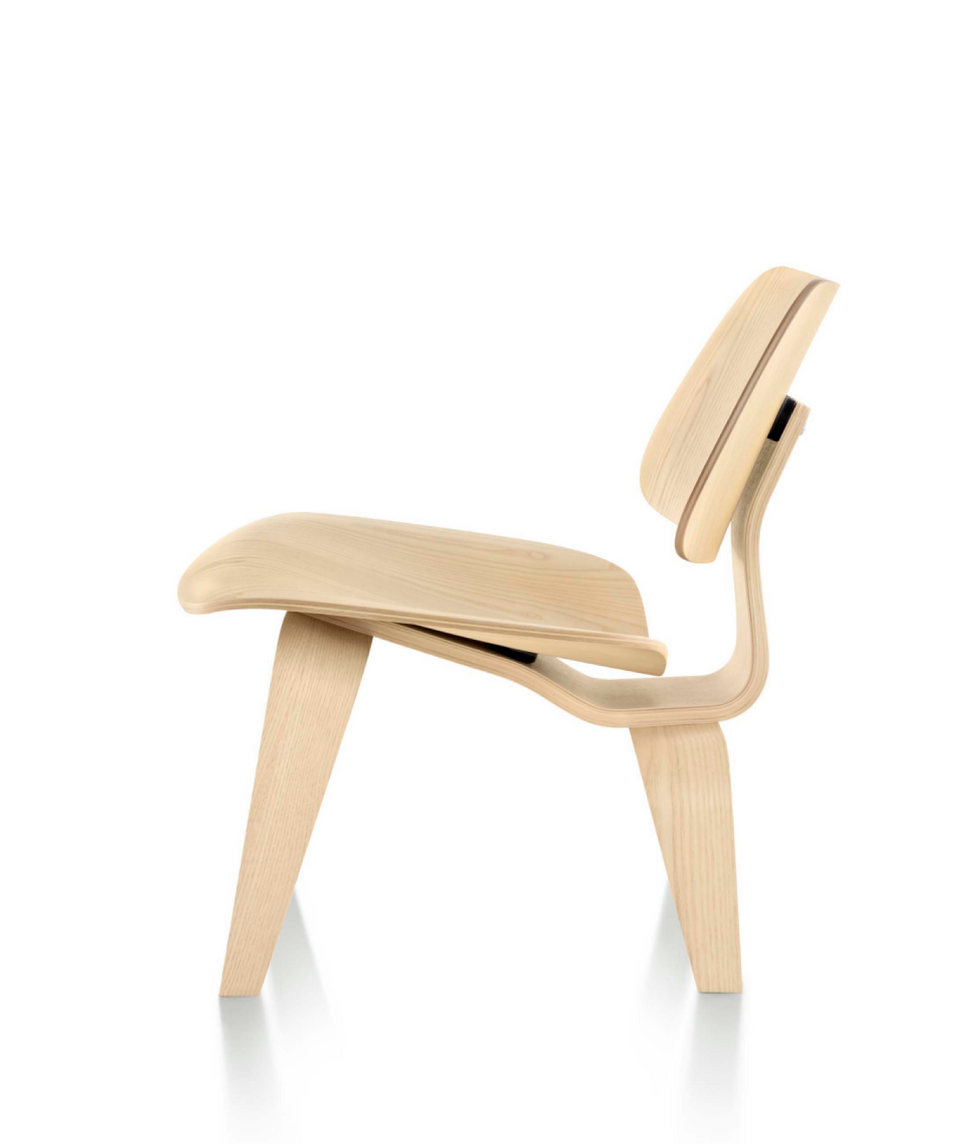 Eames Molded Plywood Lounge Chair Wood Base (LCW)