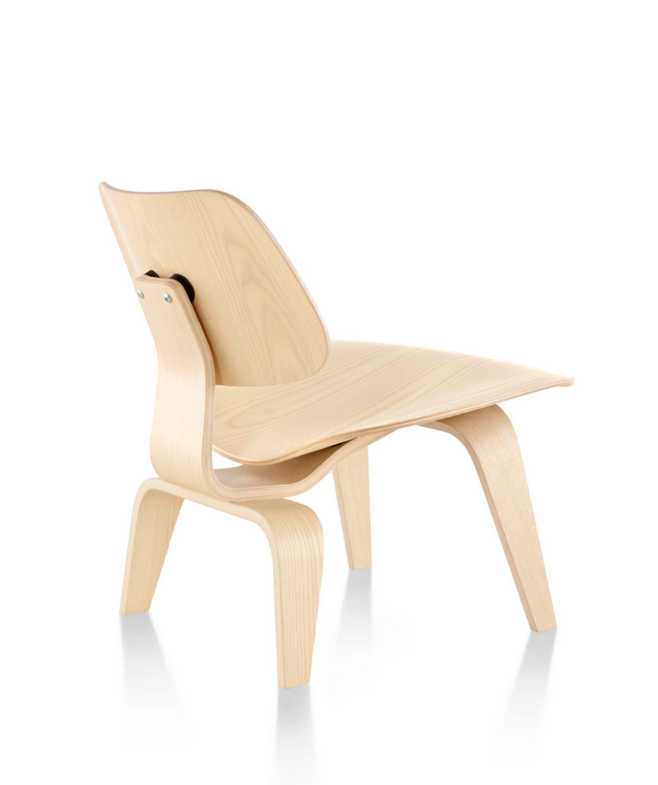 Eames Molded Plywood Lounge Chair Wood Base (LCW)