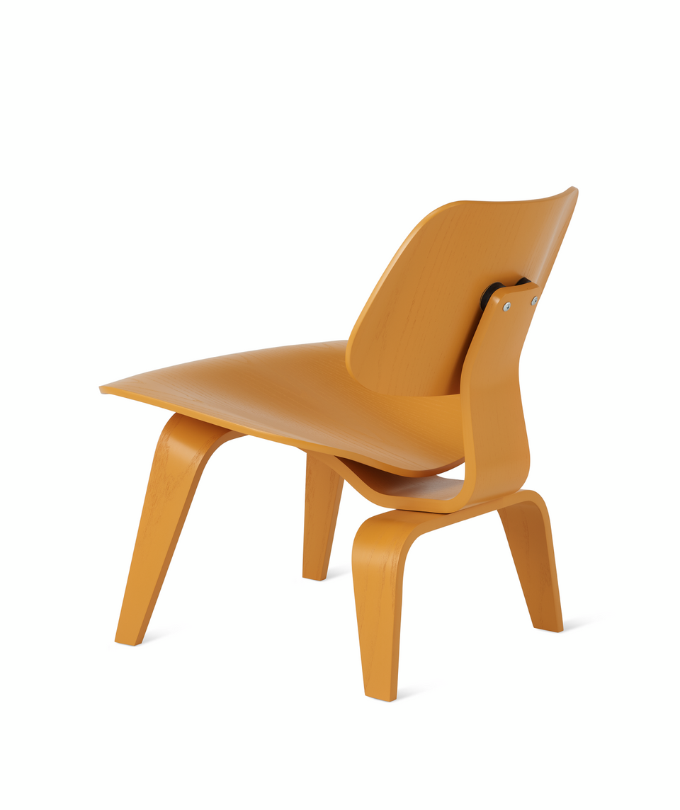 Eames Molded Plywood Lounge Chair Wood Base (LCW)
