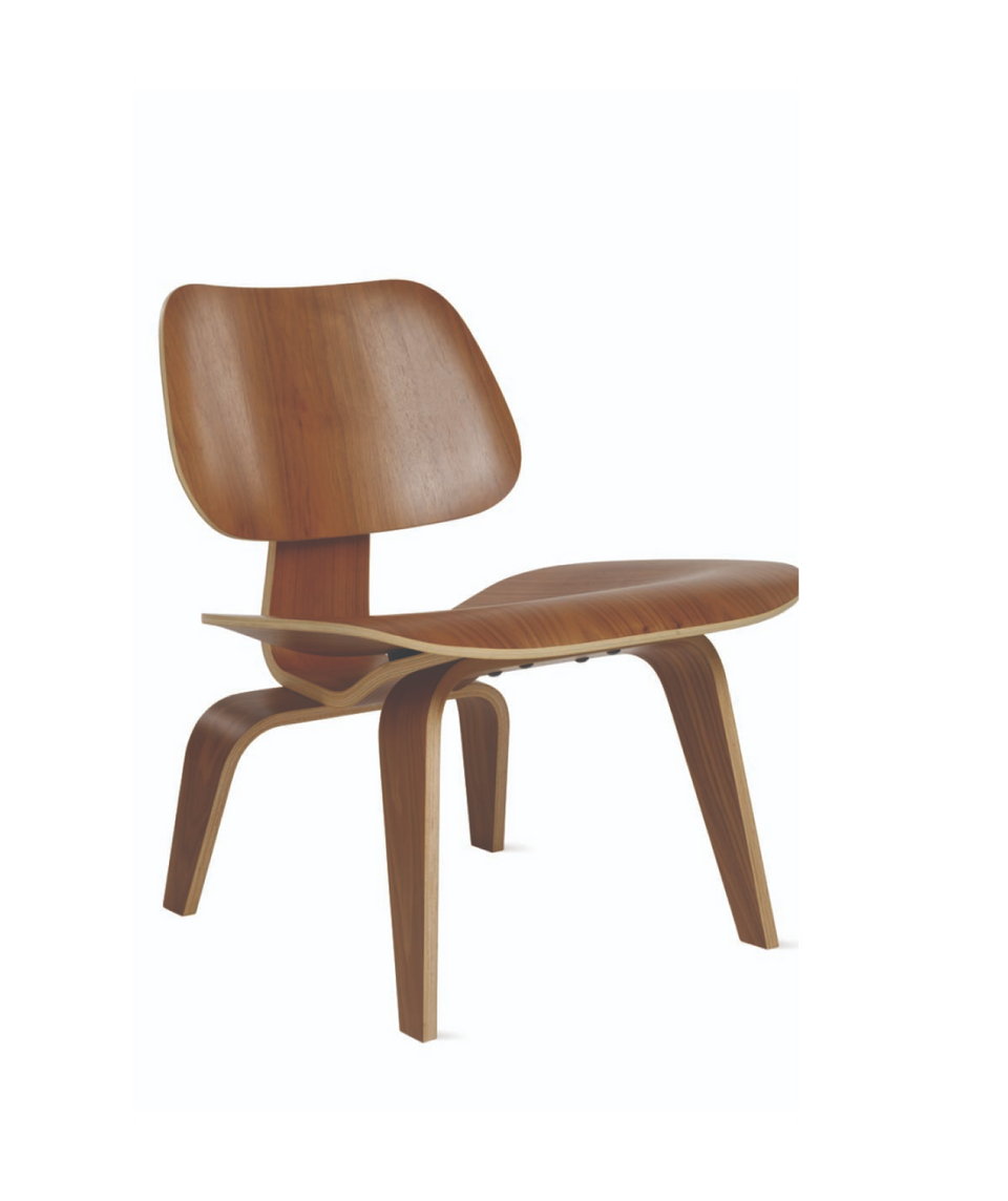 Eames Molded Plywood Lounge Chair Wood Base (LCW)
