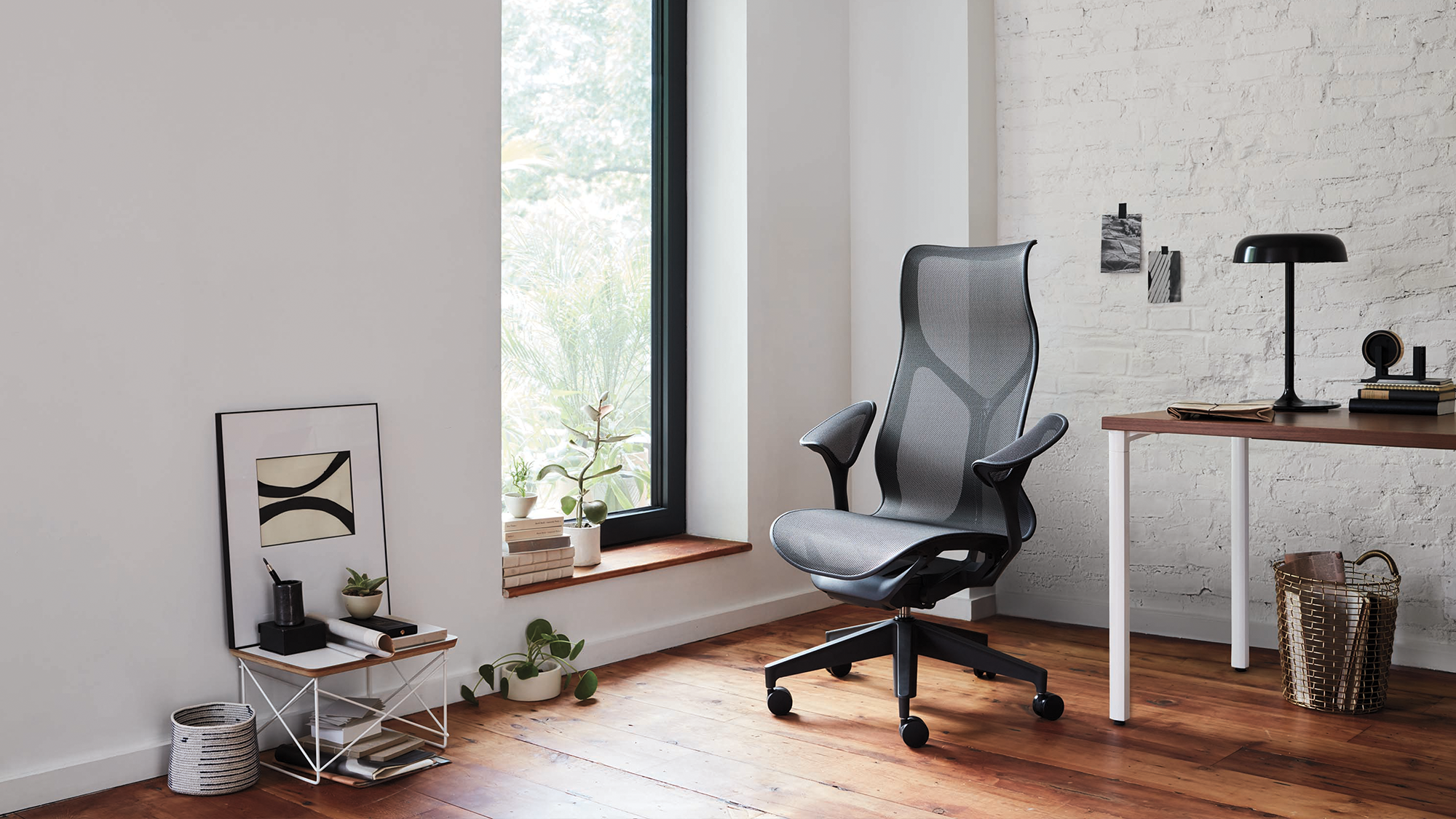 As ergonomically innovative as it is beautiful, the Cosm Chair instantly adjusts itself to fit you, for full body support.