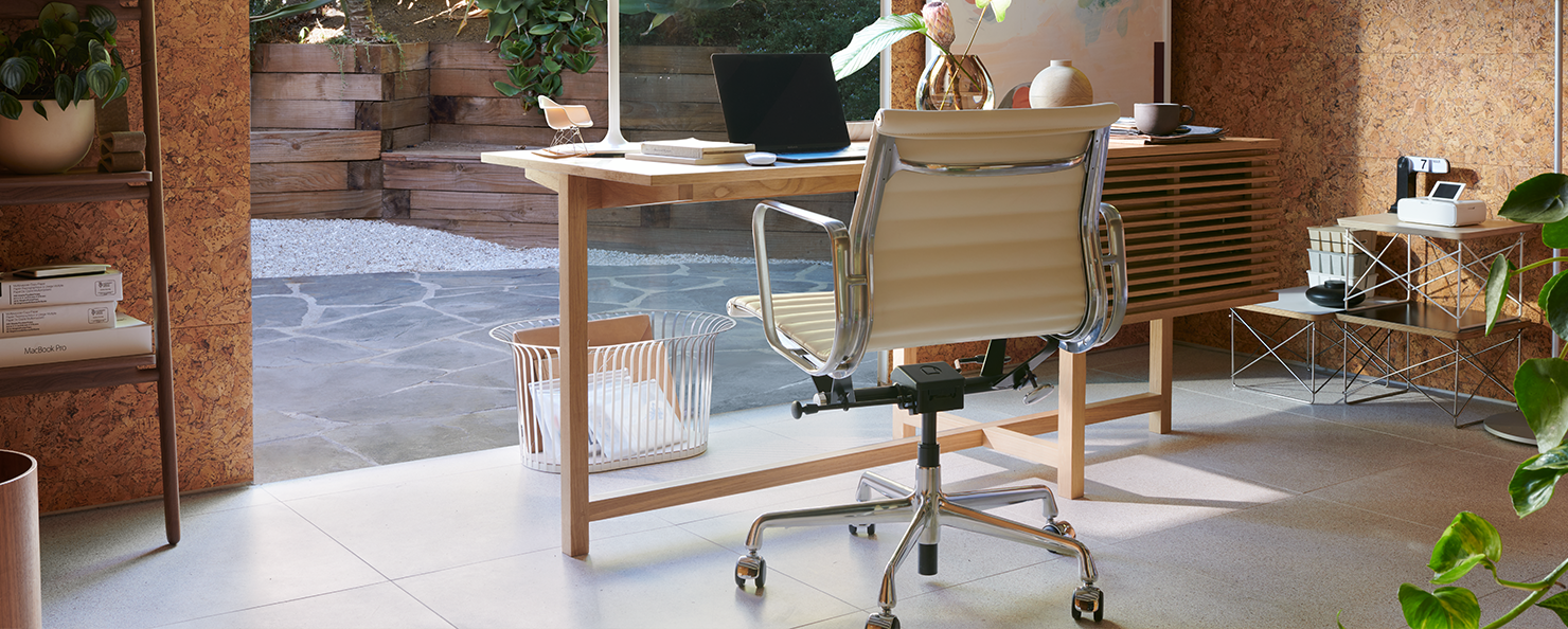 Home office setting in Herman Miller retail space