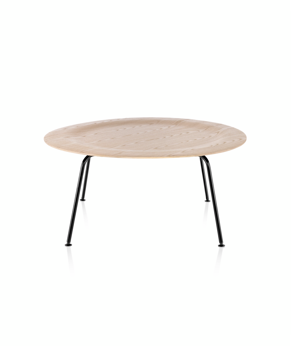 Eames Molded Plywood Coffee Table - Metal Base
