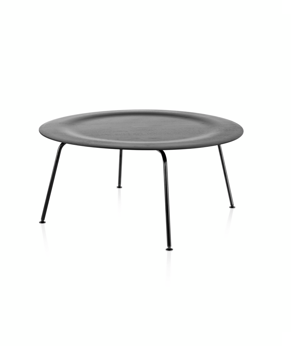 Eames Molded Plywood Coffee Table - Metal Base