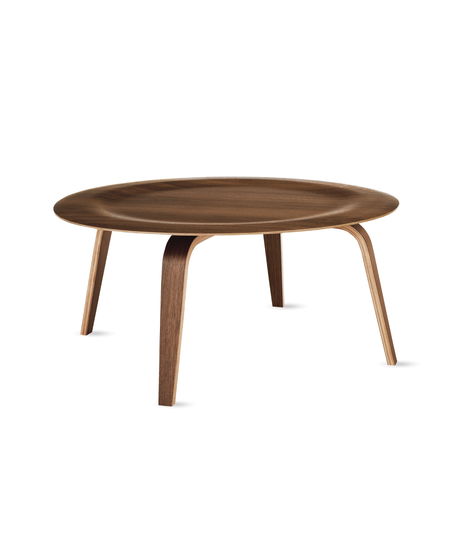 Eames Molded Plywood Coffee Table - Wood Base