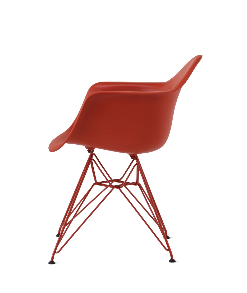 [Quick Ship] Eames Molded Plastic Shell Arm Chair, Herman Miller x HAY