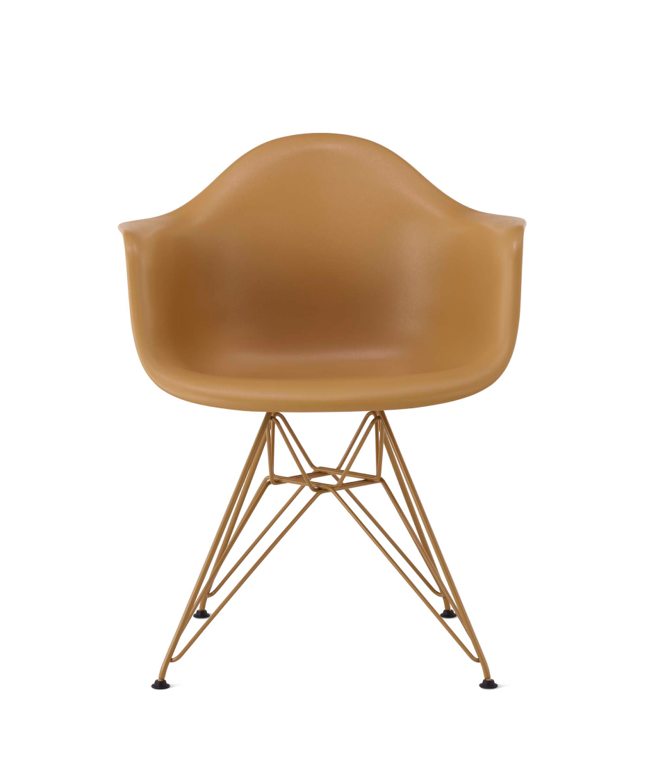 [Quick Ship] Eames Molded Plastic Shell Arm Chair, Herman Miller x HAY