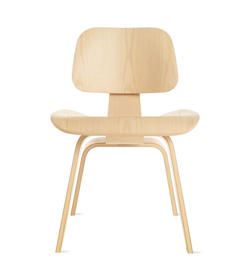 Eames Molded Plywood Dining Chair Wood Base (DCW)