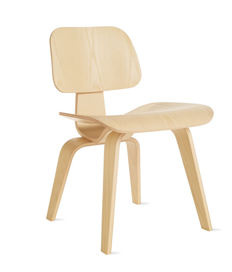 Eames Molded Plywood Dining Chair Wood Base (DCW)
