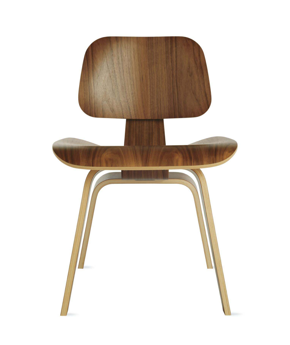 Eames Molded Plywood Dining Chair Wood Base (DCW)