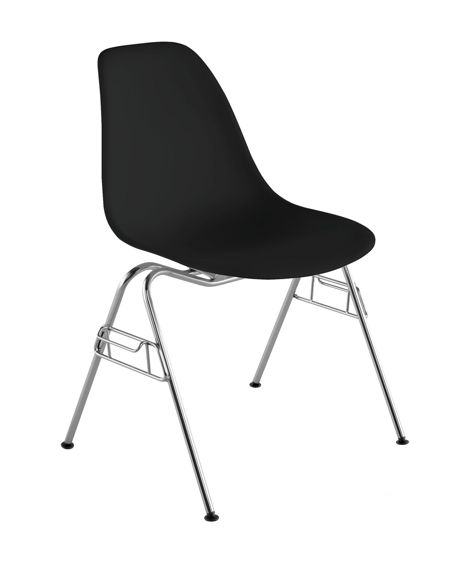 Eames Molded Plastic Stacking Side Chair