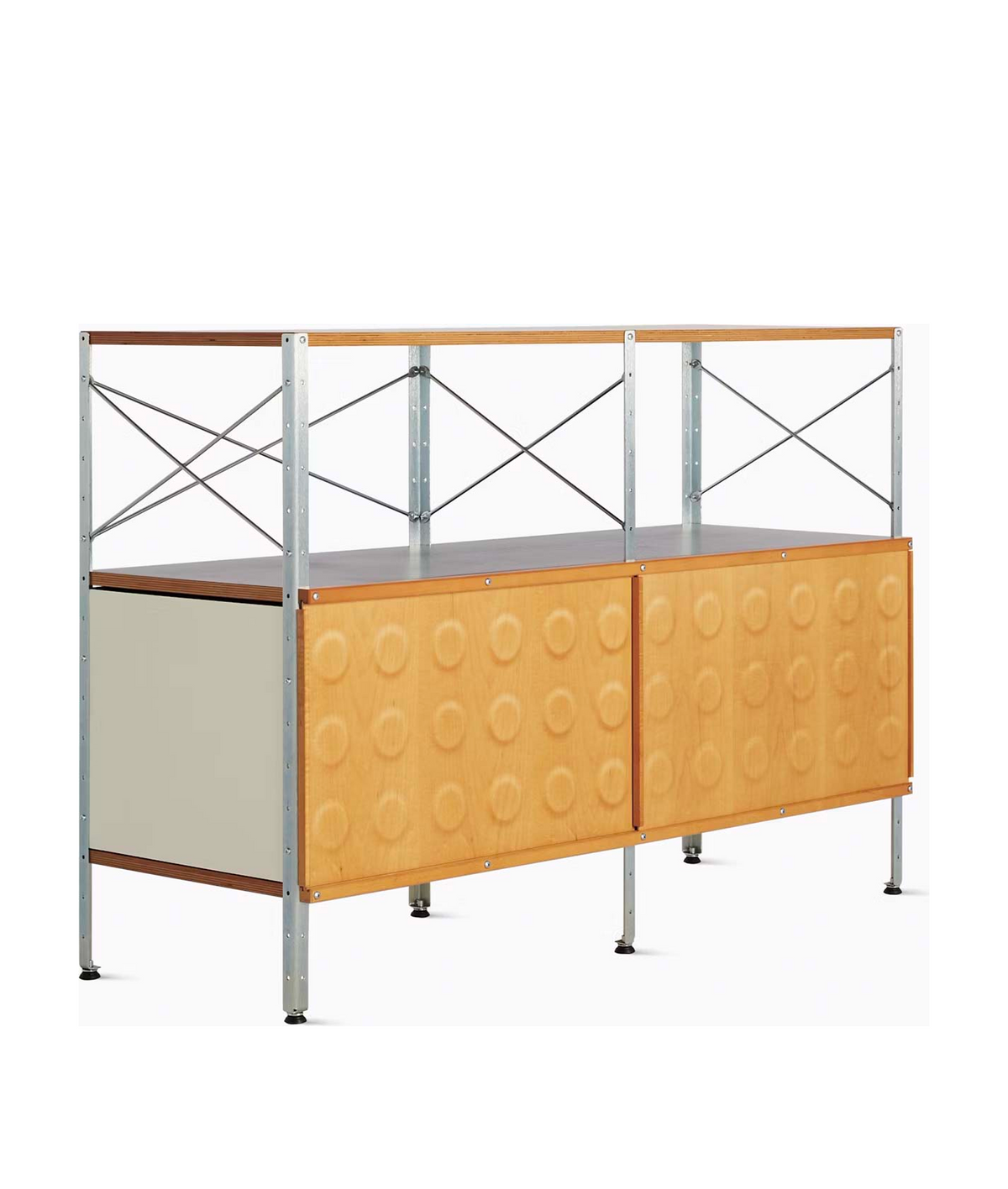 Eames Storage Unit, 2X2 with doors