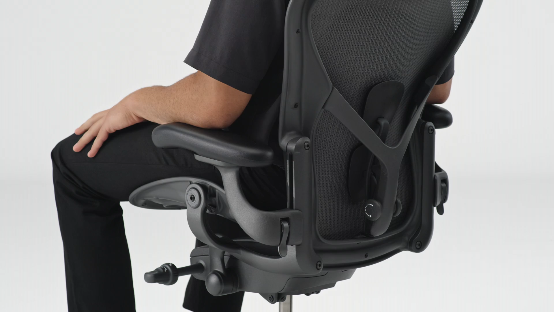 Aeron Polished Office Chair