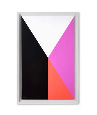 Nelson Pop Art Four Color Block Poster