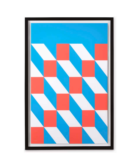 Nelson Pop Art Rectangles Poster
