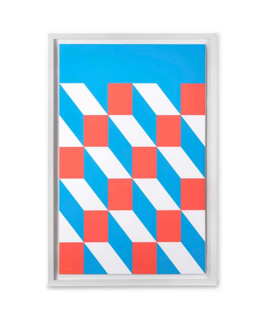 Nelson Pop Art Rectangles Poster