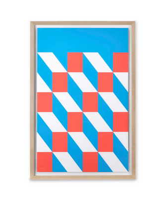 Nelson Pop Art Rectangles Poster
