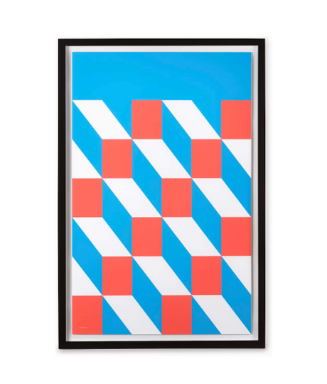 Nelson Pop Art Rectangles Poster