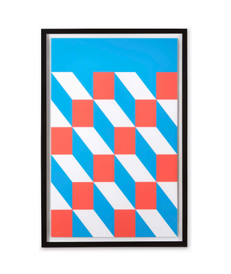 Nelson Pop Art Rectangles Poster