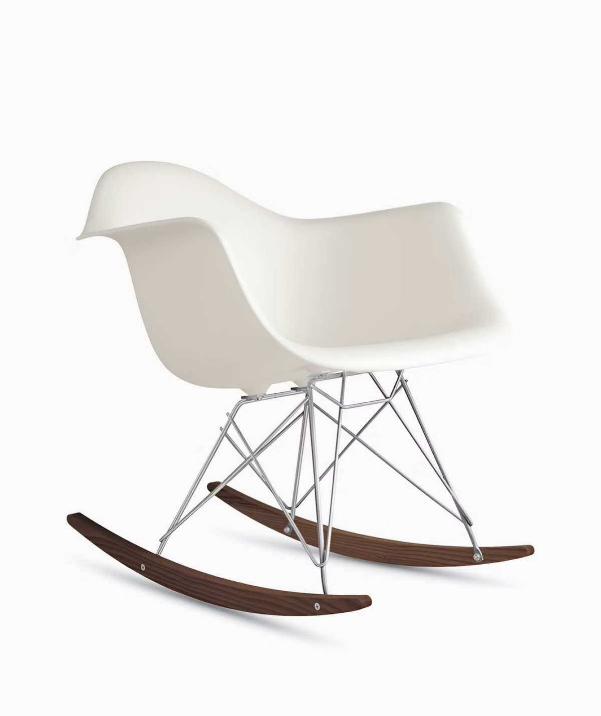 Eames Molded Plastic Armchair, Rocker Base