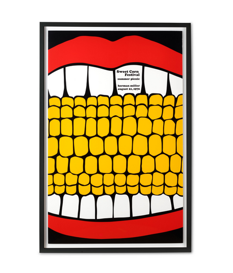 Sweet Corn Picnic Poster
