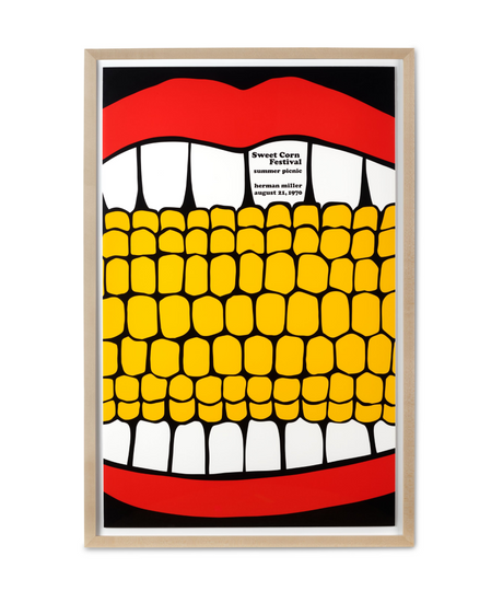 Sweet Corn Picnic Poster