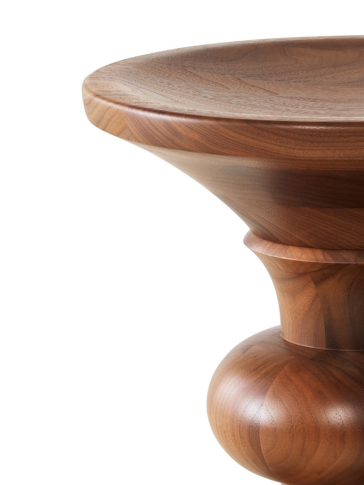 Herman Miller ハーマンミラー Eames Turned Stool Eames Turned Stool, Herman Miller | MillerKnoll