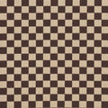 checker & sienna dark/khaki