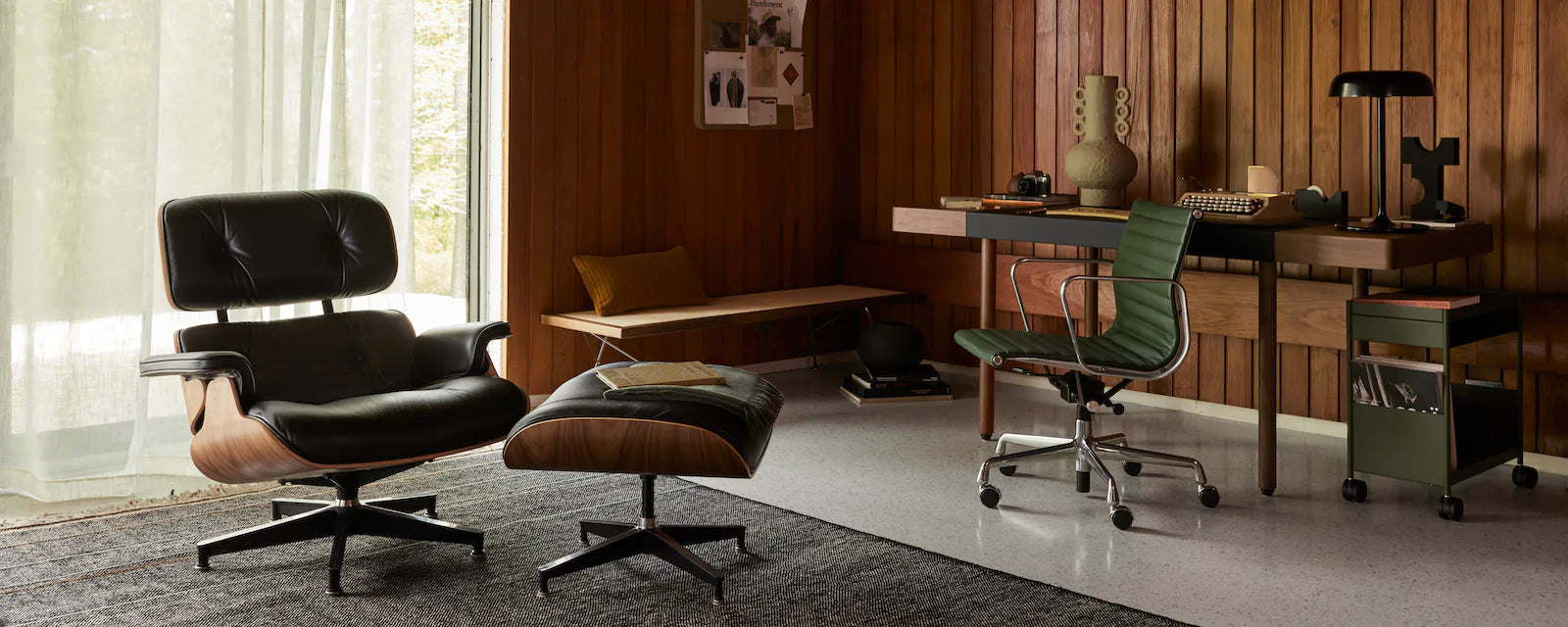 Mid century modern gaming chair hot sale