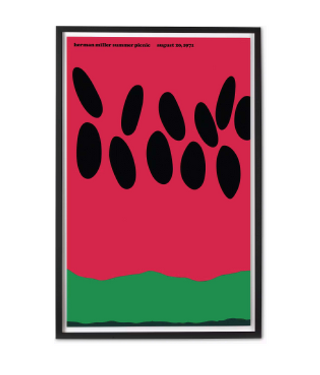 Watermelon Picnic Poster