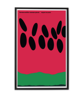 Watermelon Picnic Poster