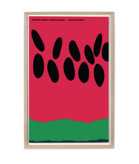 Watermelon Picnic Poster