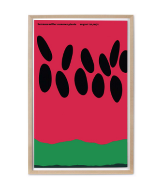 Watermelon Picnic Poster