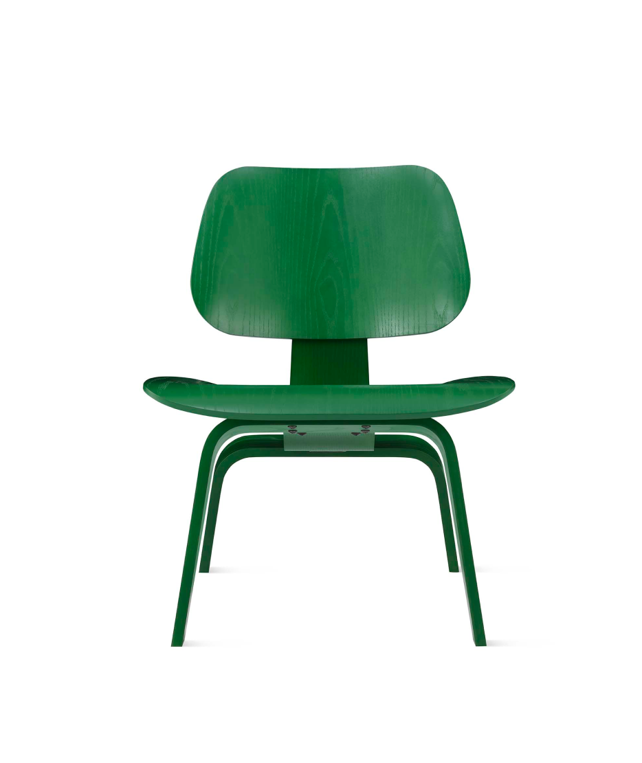 Quick Ship Eames Molded Plywood Lounge Chair Herman Miller x HAY