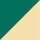 mint green / powder yellow